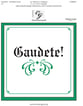 Gaudete! Handbell sheet music cover
